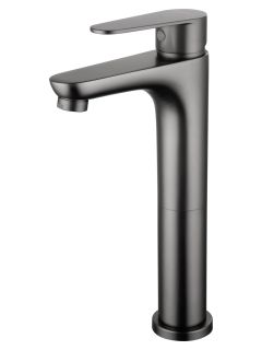 Смеситель для раковины Wonzon & Woghand Alfa WW-A40232-BGG тёмный графит